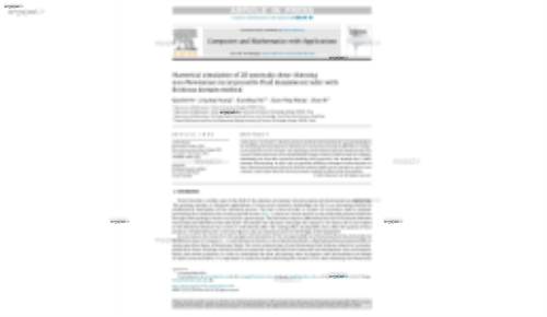 Numerical simulation of 2D unsteady shear-thinning non-Newtonian incompressible fluid in screw extruder with fictitious domain method